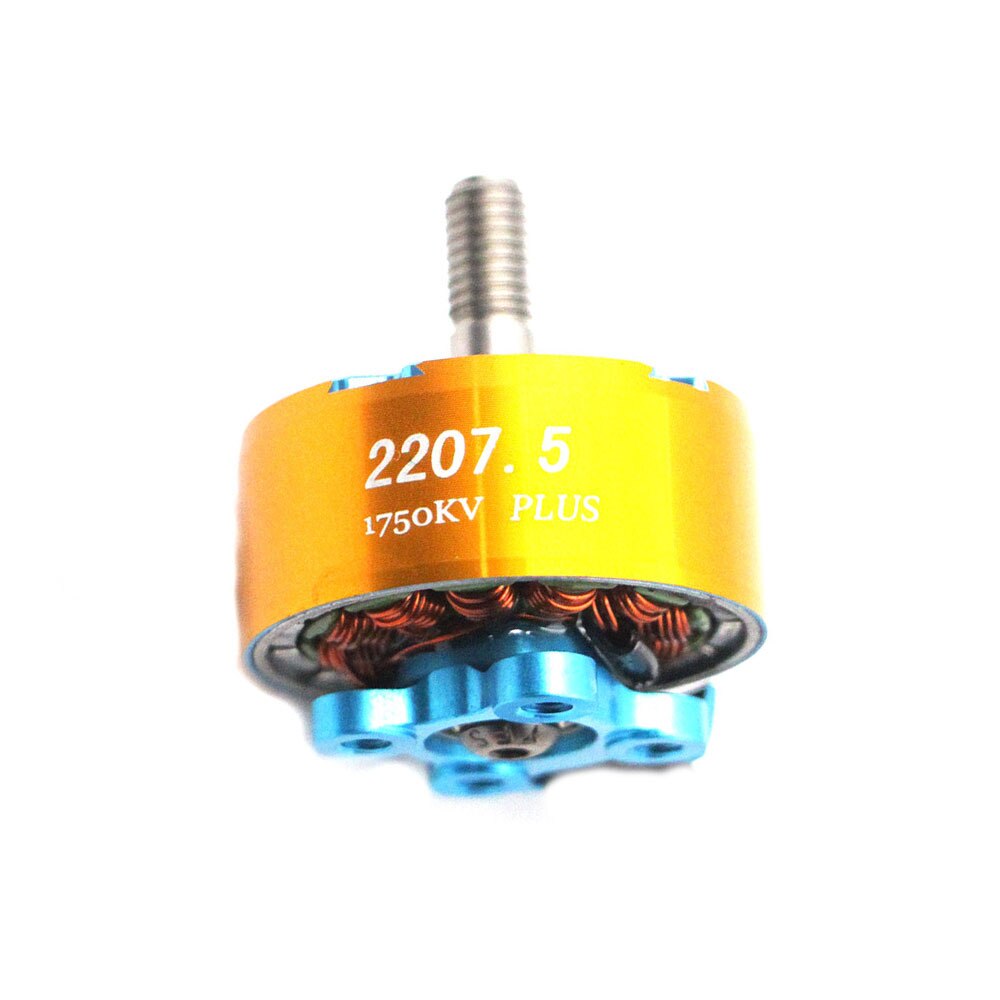 LANNRC 2207.5 1750KV 1950KV 2550KV 3-6S 브러시리스 모터 5mm 샤프트 호환 RC FPV 레이싱 드론 용 5 인치 프로펠러 [ZMA24-47]