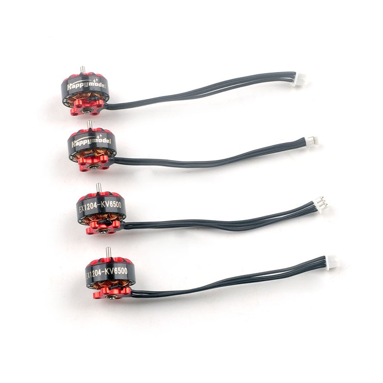 Happymodel-EX1204 1204 5000KV 2-4S 6500KV 2-3S 브러시리스 모터 1.5mm 샤프트 FPV 레이싱 드론 3 인치 이쑤시개 [ZMA24-48]