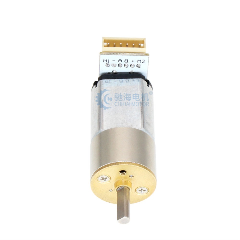 모터 CHR-GM16-030PA ABHL DC9V 12V 7PPR DC 기어 모터 1750rpm 6v 플랫 DC 기어 모터 인코더 포함 [OPEN-ZMA25-112]