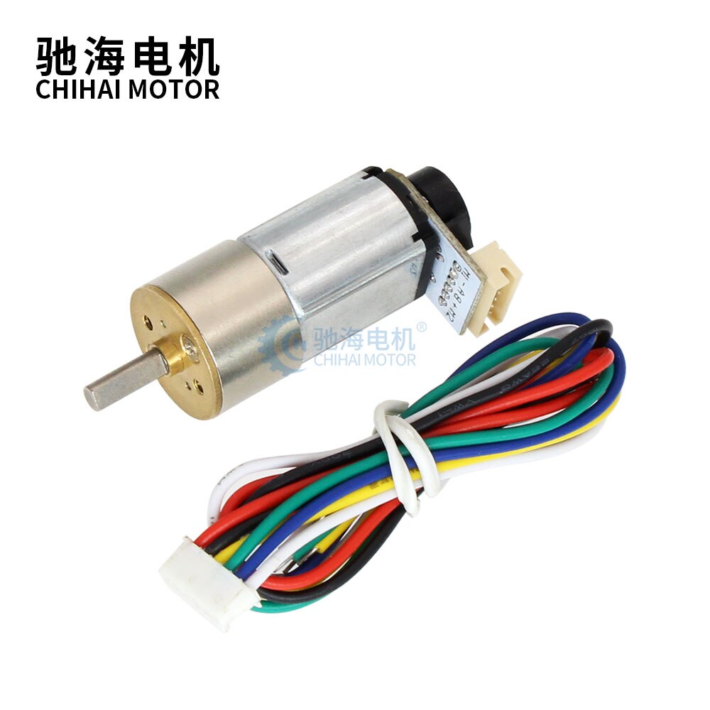 모터 CHR-GM16-030PA ABHL DC9V 12V 7PPR DC 기어 모터 1750rpm 6v 플랫 DC 기어 모터 인코더 포함 [OPEN-ZMA25-112]