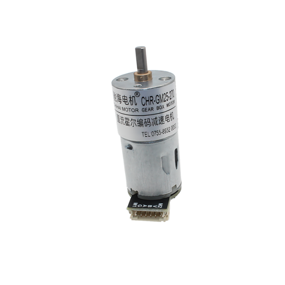 모터 CHR-GM25-270 ABHL 저속 25mm 마이크로 DC 인코더 모터 자기 균형 트롤리 및 장난감 [OPEN-ZMA25-169]