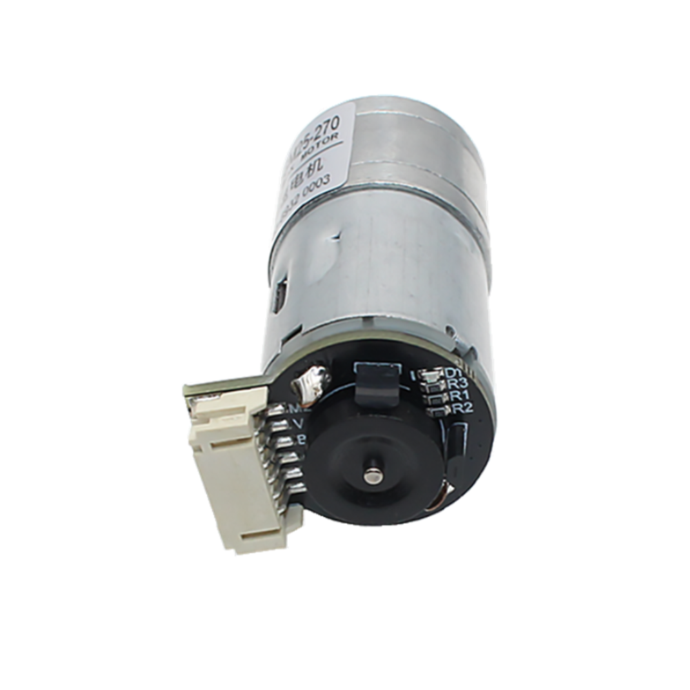 모터 CHR-GM25-270 ABHL 저속 25mm 마이크로 DC 인코더 모터 자기 균형 트롤리 및 장난감 [OPEN-ZMA25-169]