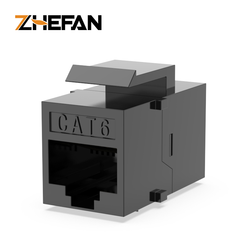 네트워크 툴리스 Utp 비차폐 회전 Cat6 Rj45 Io 키스톤 잭 소켓 커버 키스톤 잭 [ZCM66-03]