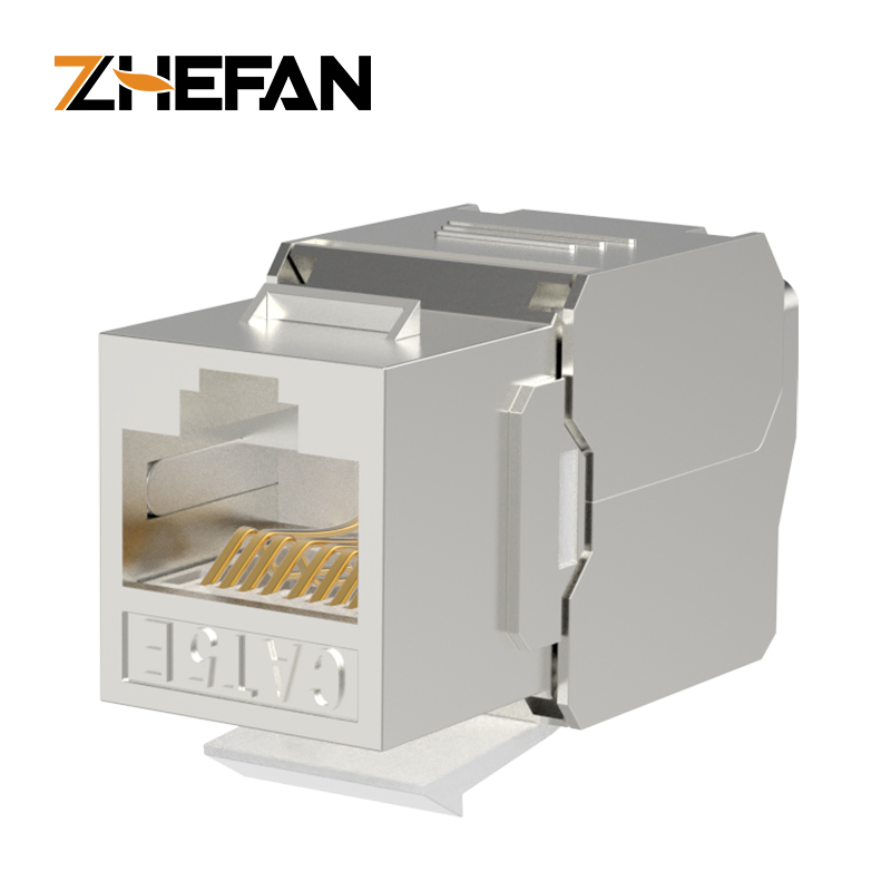 Ftp Cat5E Cat6 네트워크 키스톤 잭 Rj45 이더넷 케이블 sFtp 키스톤 잭 [ZCM66-04]