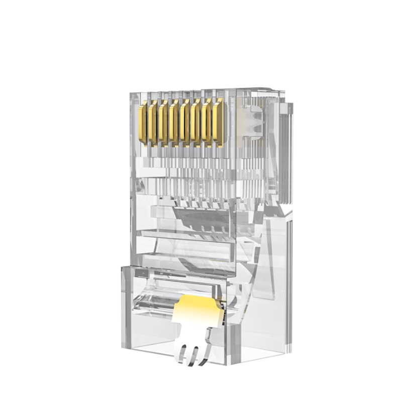 네트워크 Utp Cat5A Rj45 키스톤 모듈 도구 없음 모듈 커넥터 플러그 Cat5A Rj45 플러그 도구 없음 20PCS [ZCM66-06]