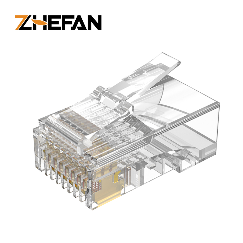 네트워크 Utp Cat5A Rj45 키스톤 모듈 도구 없음 모듈 커넥터 플러그 Cat5A Rj45 플러그 도구 없음 20PCS [ZCM66-06]