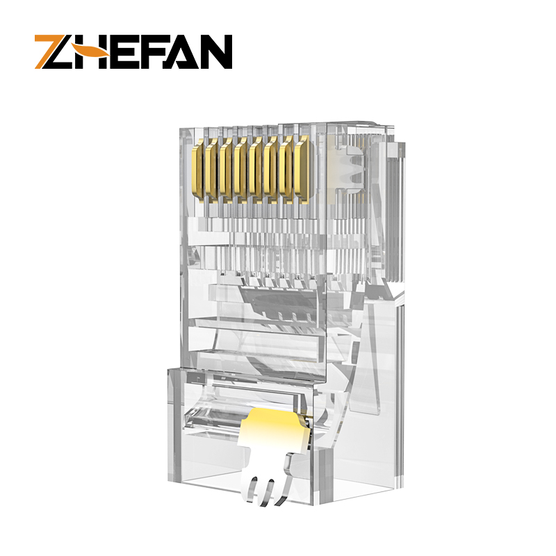 네트워크 Utp Cat5A Rj45 키스톤 모듈 도구 없음 모듈 커넥터 플러그 Cat5A Rj45 플러그 도구 없음 20PCS [ZCM66-06]