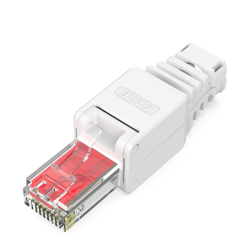 Cat6 Toolless 모듈 플러그 Utp Cat6 모듈 플러그 Toolless Rj45 플러그 Cat5e Toolless 플러그 [ZCM66-08]