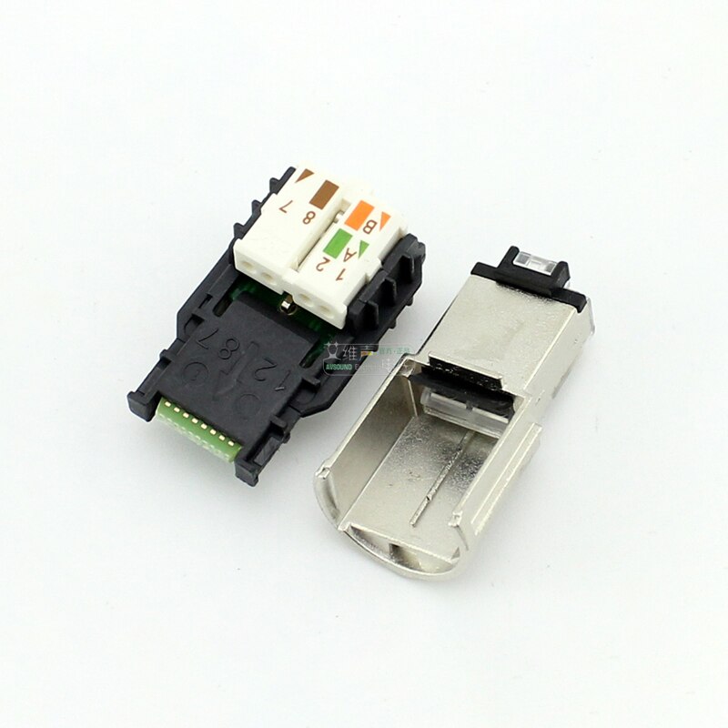 CON 플러그 케이블 커넥터 NE8MX6 7-9.5mm AWG24 1 AWG22 1 AWG24 7 AWG22 7 CAT6A RJ45 [OPEN-ZCF23-11]