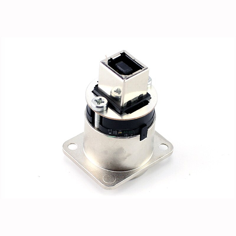 Neutrik 리버시블 USB 2.0 젠더 체인저 NAUSB-W D형 하우징 도크 멀티미디어 날짜 섀시 커넥터 어댑터 A 및 B 타입 [OPEN-ZCF23-53]