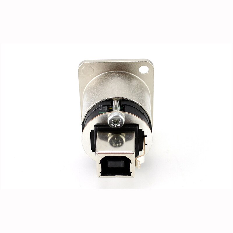 Neutrik 리버시블 USB 2.0 젠더 체인저 NAUSB-W D형 하우징 도크 멀티미디어 날짜 섀시 커넥터 어댑터 A 및 B 타입 [OPEN-ZCF23-53]