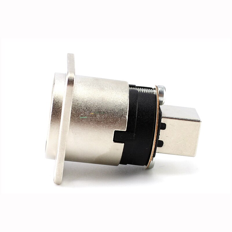 Neutrik 리버시블 USB 2.0 젠더 체인저 NAUSB-W D형 하우징 도크 멀티미디어 날짜 섀시 커넥터 어댑터 A 및 B 타입 [OPEN-ZCF23-53]
