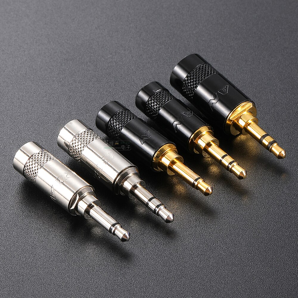 NEUTRIK REAN 잭 3.5mm 1 8 인치 스테레오 헤드폰 플러그 암수 녹음 라인 플러그 금도금 2 3 극 수리 용접 플러그 [OPEN-ZCF23-47]