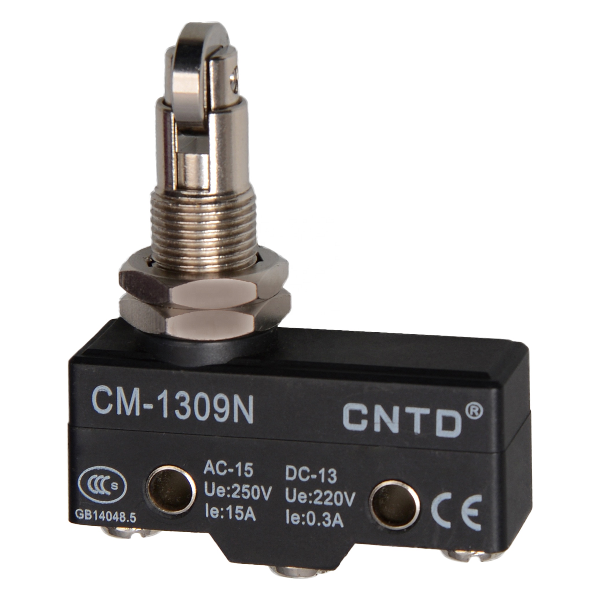 CNTD 고정확도 각종 액추에이터 15A 250V 기술설계 Plasics 포탄 수평한 리미트 스위치 CM-1309N (납기 7-10일) [OPEN-ZSA27-173]