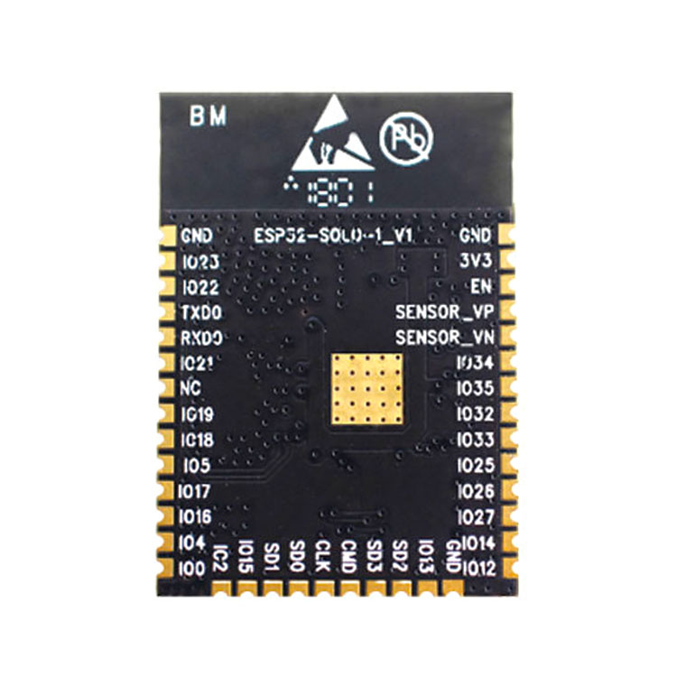 ESP32-SOLO-1 4MB SPI 플래시 ESP32-D0WD 칩 WiFi BT BLE MCU ESP32 모듈 MP3 [ZTF109-09]