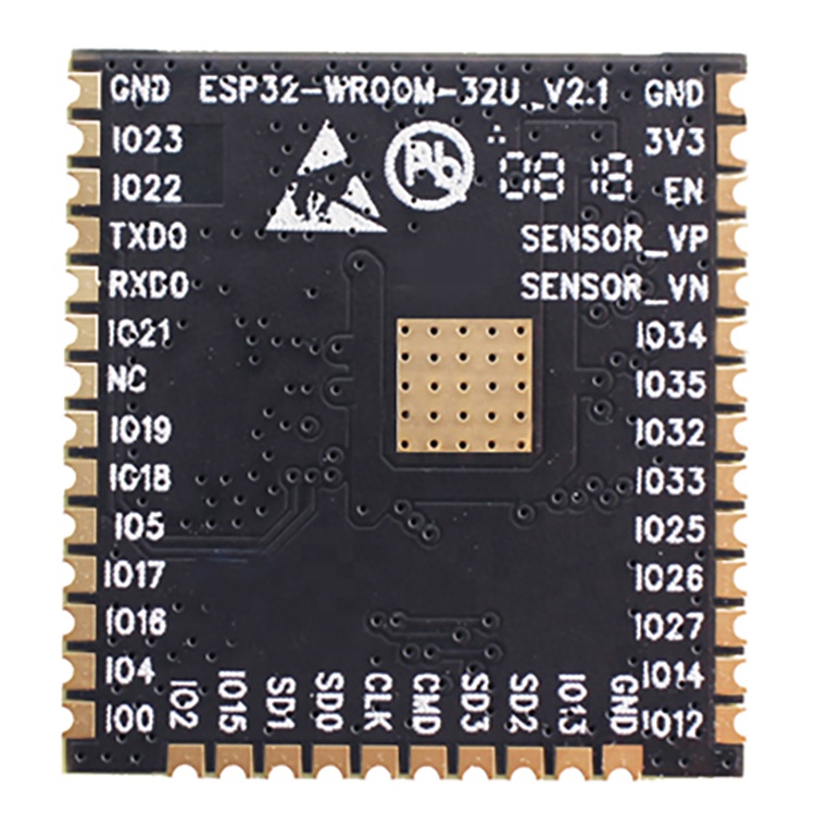 Espressif ESP32 ESP32-WROOM-32U 4MB 8MB 16MB SPI 플래시 WiFi+BT+BLE 듀얼 코어 SOC wifi 모듈 [ZTF109-12]