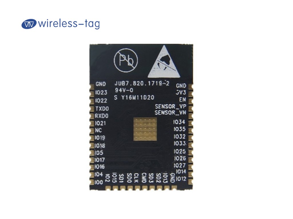 원래 Espressif ESP32-WROOM-32D 와이파이 및 모듈 PCB 안테나 16MB 8MB 4MB 플래시 스마트 홈 [ZTF109-17]