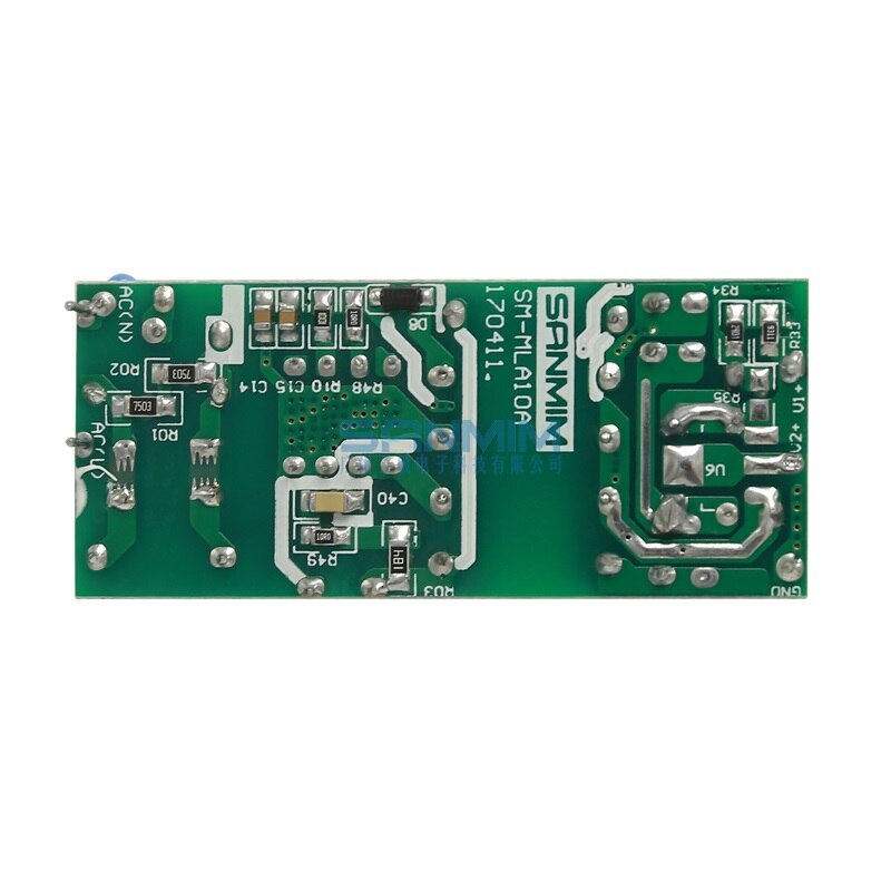 MLA 10A AC-DC 전원 공급 장치 모듈 AC 100-240V to DC 24V 400mA 스위칭 베어 보드 SM-MLA10A [ZTA173-12]