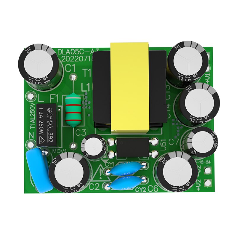 이중 전압 절연 스위치 전원 공급 장치 AC DC 벅 스텝 다운 모듈 110V 220V DLA05C [ZTA173-10]