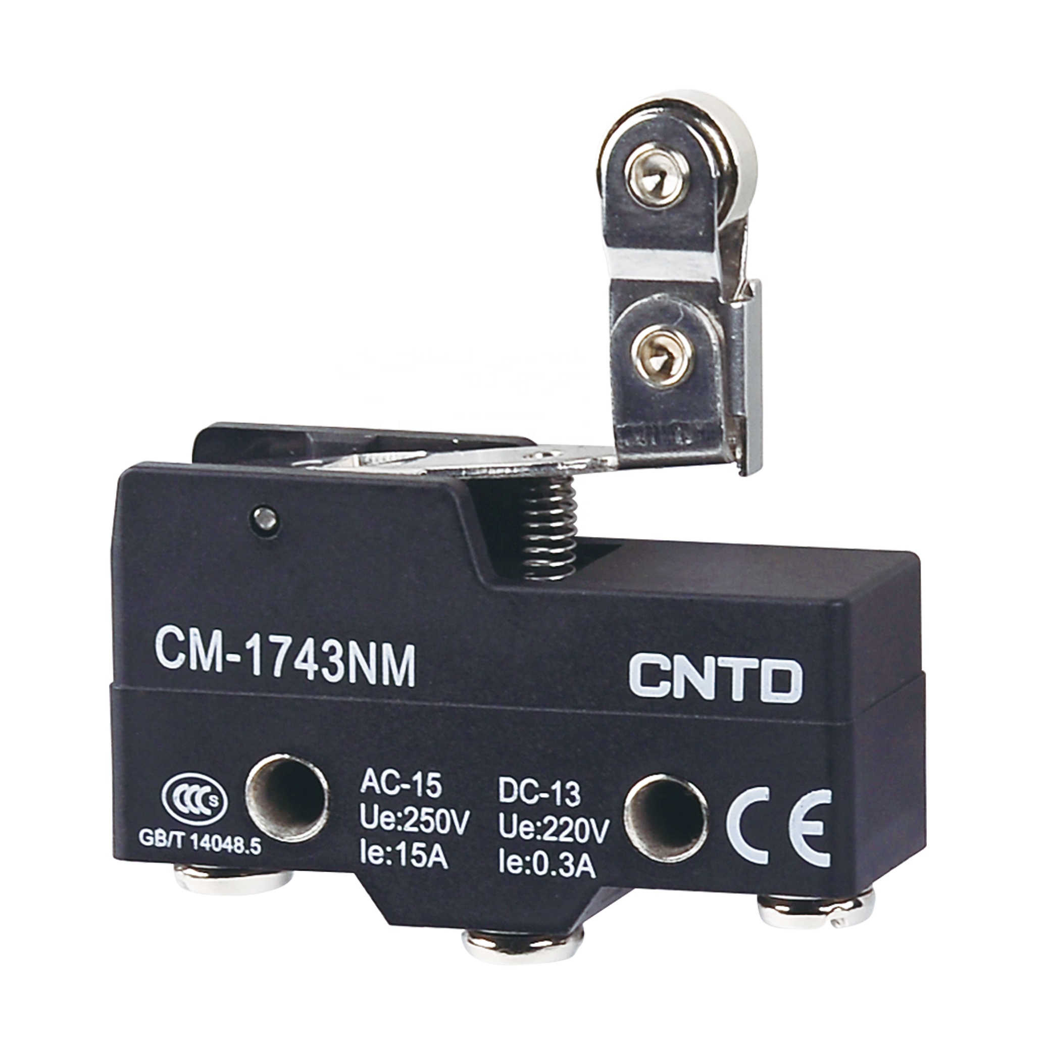 CNTD 높은 기계적인 힘 15A 250V 기술설계 Plasics 포탄 수평한 리미트 스위치 CM-1743NM (납기 7-10일) [OPEN-ZSA27-175]