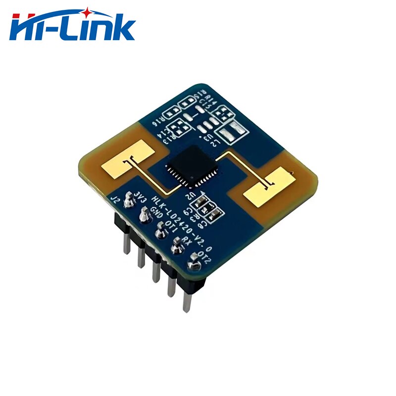 저소비 지능형 센서 인체 감지 레이더 모듈 고감도 PCB 24G HLK-LD2420 ISM 밴드 [HI-Link-31]