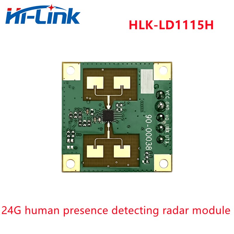 인체 감지 센서 레이더 모듈 TTL 직렬 통신 LD1115H 마이크로 모션 감지 24Ghz [HI-Link-32]