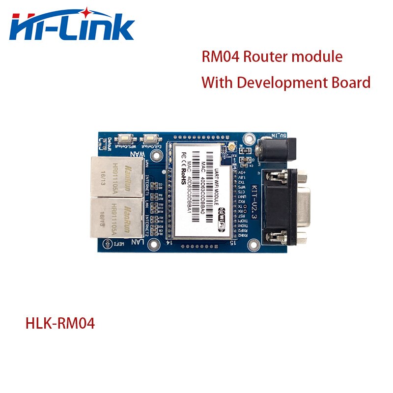 RT5350 스마트 홈 와이파이 라우터 모듈 HLK-RM04 시작 키트 라우터 프로젝트 [HI-Link-39]