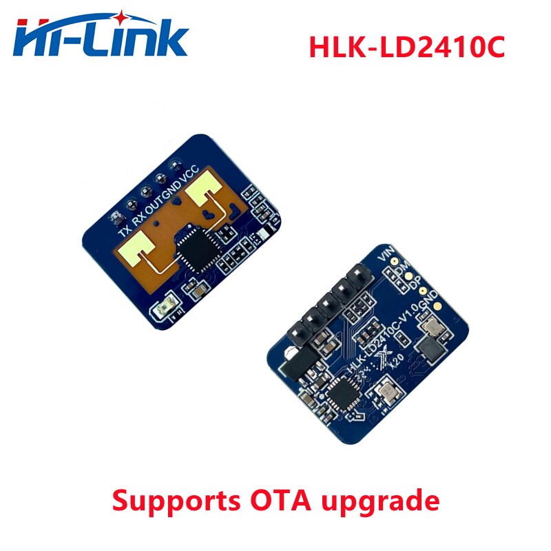 lot 24G HLK-LD2410C OTA 업그레이드 지능형 MMwave 센서 인간 존재 감지 레이더 고감도 [HI-Link-41]