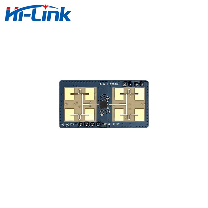 몫 24G MMwave 인간의 Presence 레이더 센서 HLK-LD1125H 호흡 유도 범위 감지기 [HI-Link-54]