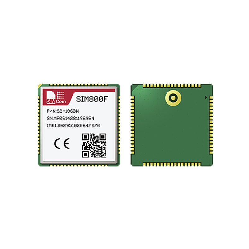 SIMCOM-SIM800F 쿼드밴드 GSM GPRS 850 900 1800 1900MHz 모듈 음성 SMS 및 데이터 정보 저전력 소비 [SIMCOM-24]