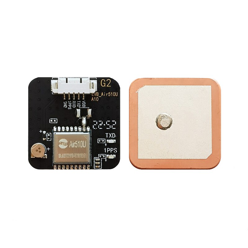 Air510U GPS Beidou 듀얼 모드 포지셔닝 네비게이션 모듈 패치 세라믹 안테나 RTC 5 핀 UART AGNSS NMEA 0183.4 [QUECTEL-64]