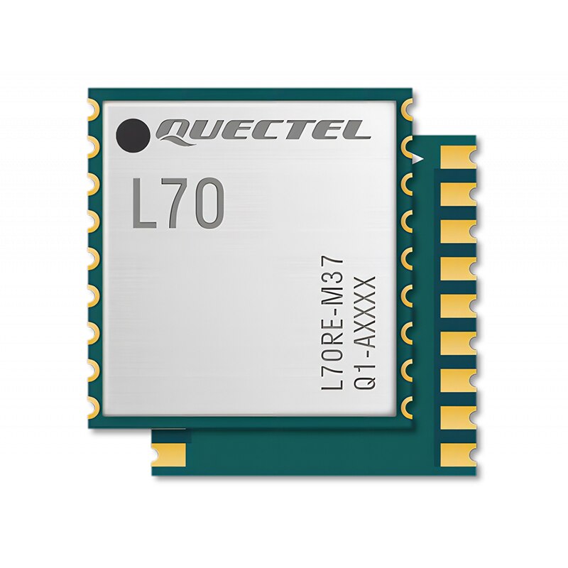 L70 컴팩트 GPS 모듈 초저 소비 빠른 포지셔닝 모듈 SMD 유형 MTK3339 chippest QZSS DGPS SBAS [QUECTEL-67]