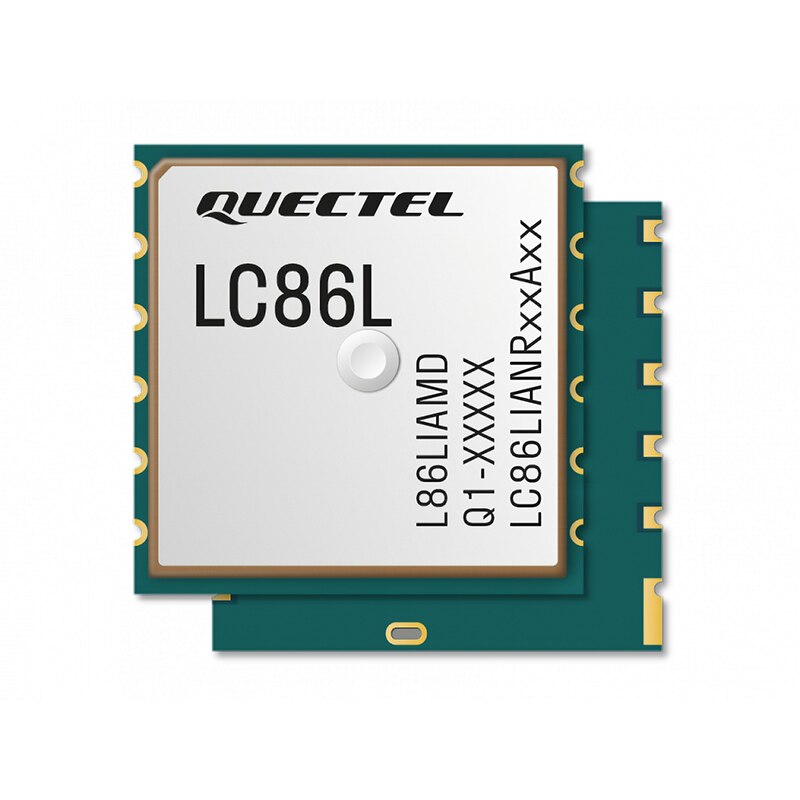 LC86L 초소형 GNSS 모듈 GPS BeiDou GLONASS 통합 패치 안테나 고성능 GNSS 칩셋 AG3331 MT3333 [QUECTEL-71]