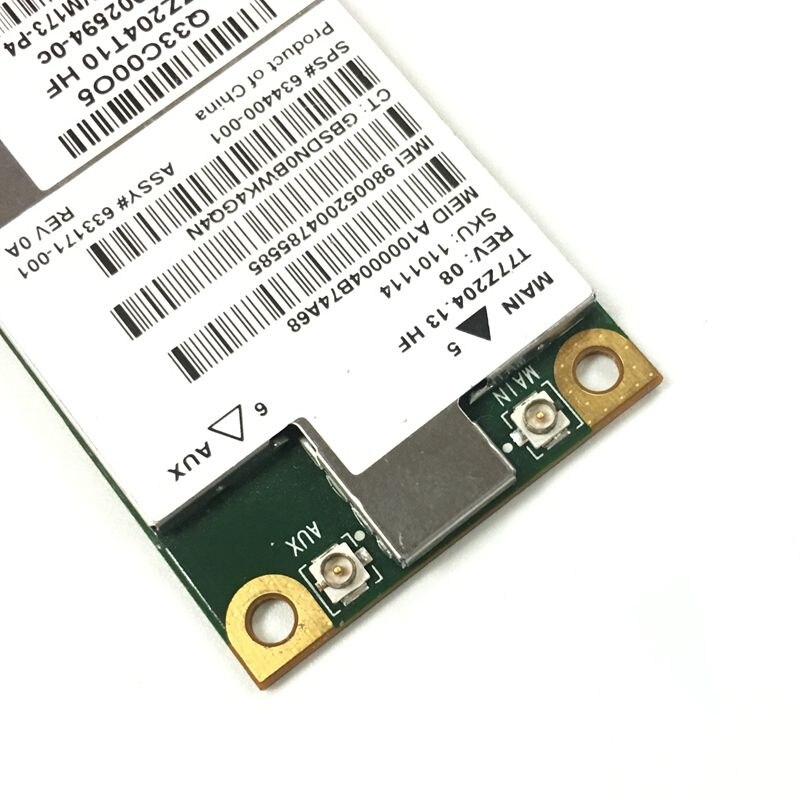 SIERRA 무선 카드 MC8355 GODI3000 3G 모듈 HS2430 HSPA EV DO REV A 14.4Mbps SPS 634400-001 [ZTF110-65]