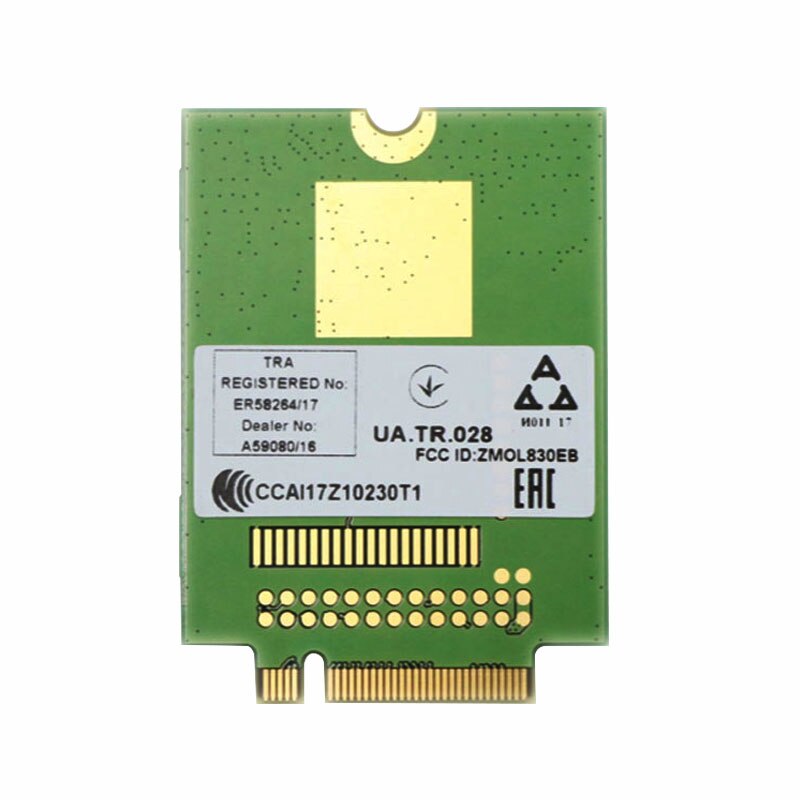 THINKPAD S1 gen 4 용 FIBOCOM L830-EB LTE 4G 무선 모듈 01AX761 [ZTF110-67]