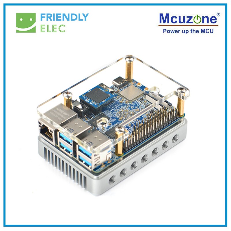 NanoPi M4 방열판 NanoPi M4-M4 V2 용 [Mcuzone-15]