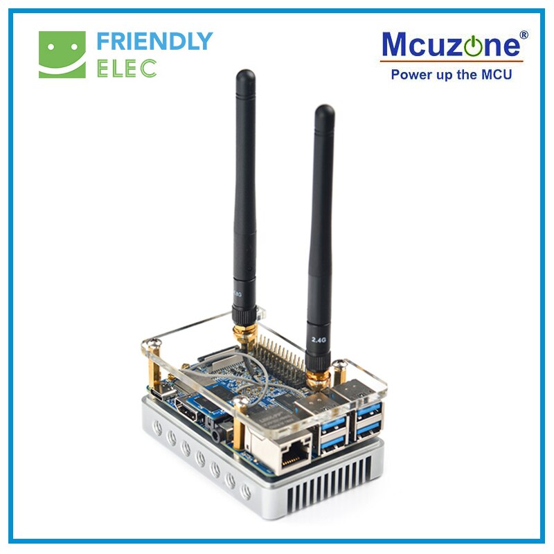 NanoPi M4 방열판 NanoPi M4-M4 V2 용 [Mcuzone-15]