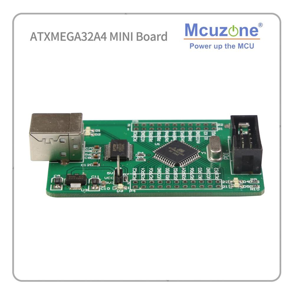 ATMEL ATXMEGA32A4 미니 보드 UART FT232RL XMEGA32A4 32A4 MCIROCHIP PDI AVR USB to UART [Mcuzone-18]