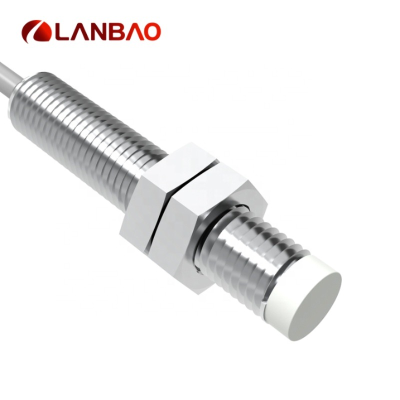 LR08BN02D 금속 원통형 NPN PNP NC NO 표준 기능 유형 유도 센서 없음 [LANBAO-50]