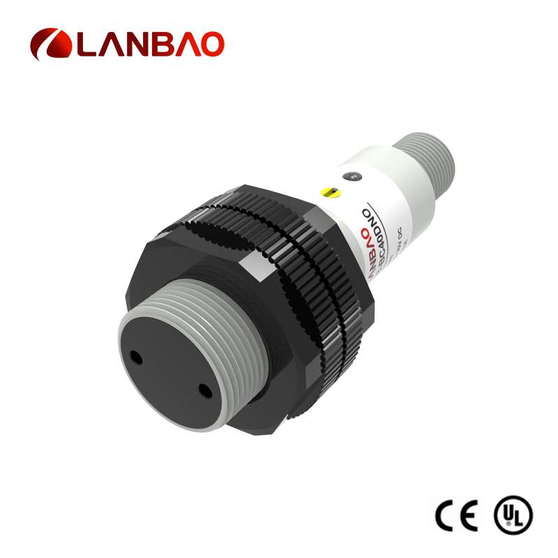 PR18S-DM3D 레트로 반사 3M 감지 거리 30VDC 전선 M18 광전 센서 [LANBAO-53]
