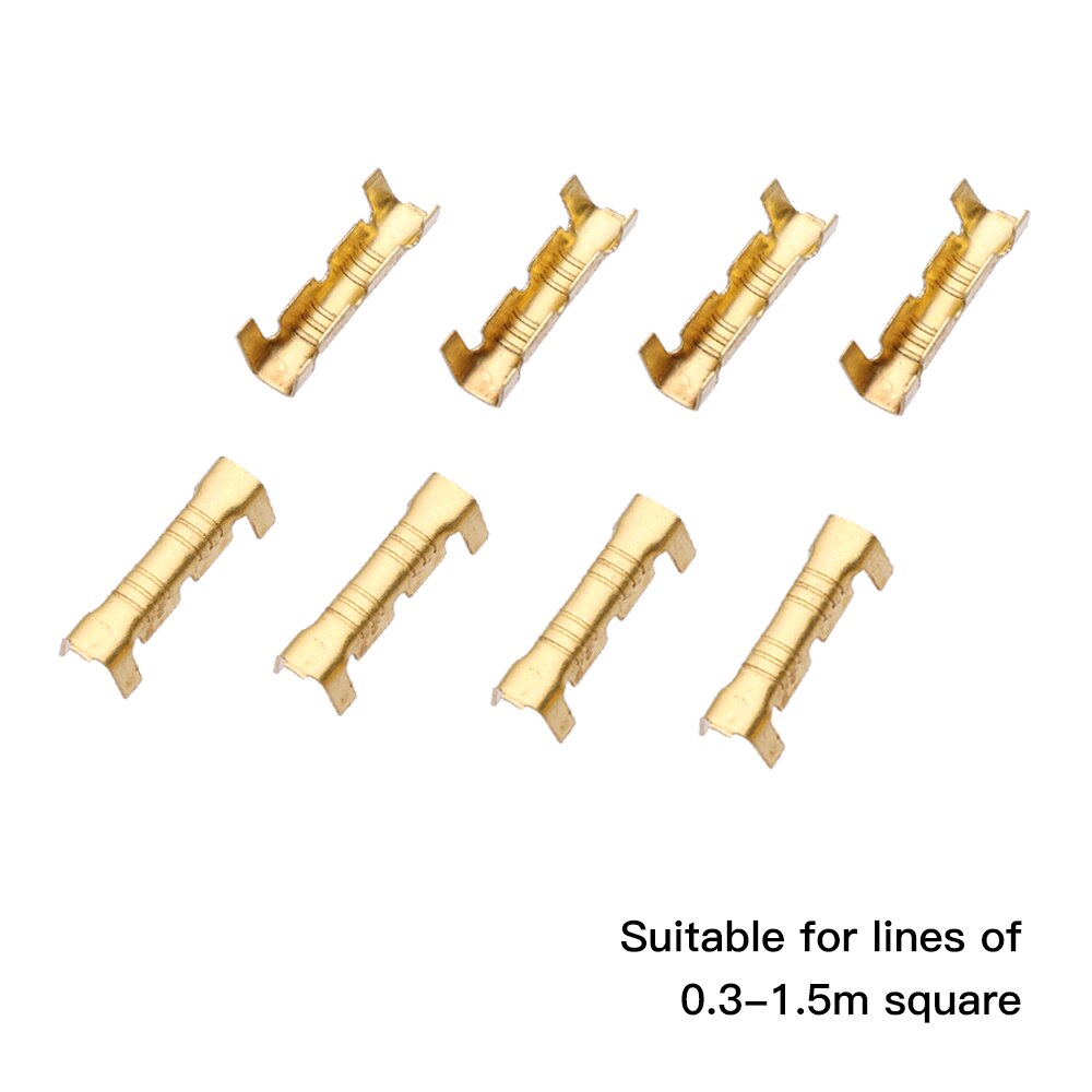 절연 암수 와이어 커넥터 453 0.3-1.5mm 전기 압착 단자 터미널 스페이드 커넥터 모듬 키트 100cps 200pcs [OA50-102]