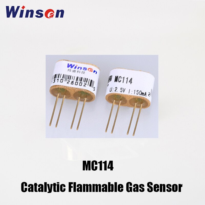 MC112 MC112C MC113 MC113C MC114 MC114C MC115 0-100ppm 촉매연소가스센서 탄광 갱내 가스알칸류 가스방폭소자 [Winsen-23]