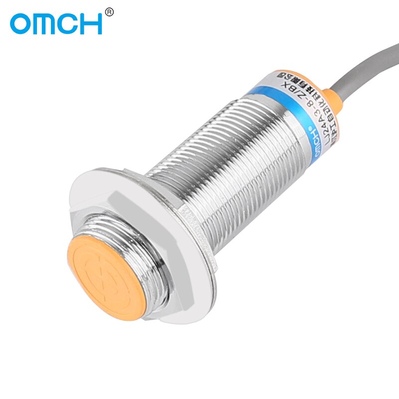 LJ24A3-8 M24 실린더 유도 형 근접 스위치 NPN PNP NO NC 근접 센서 스위치 유도 형 센서 AC90-250V 8mm DC6-36V [OMCH-26]