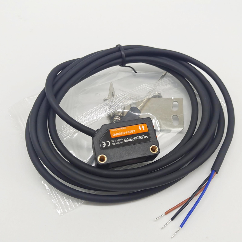 LS201-D300PD 광전스위치 확산반사형 적외선 적색광 사각검출 광전센서 DC12V-24V PNP [HUAYIFENG-57]