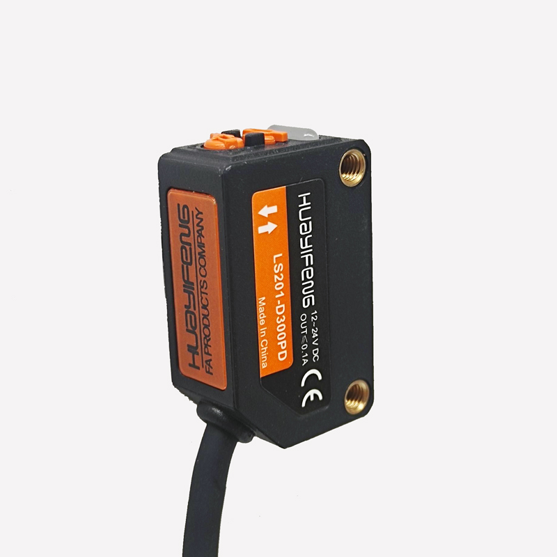LS201-D300PD 광전스위치 확산반사형 적외선 적색광 사각검출 광전센서 DC12V-24V PNP [HUAYIFENG-57]