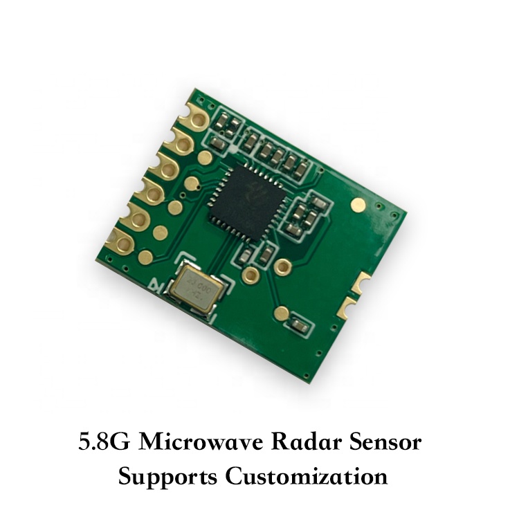 MS58-14172S20M4 소형 모션 센서 미러 헤드 라이트 벽 스마트 스위치 5.8Ghz 마이크로 웨이브 레이더 센서 PCBA 모듈 [MoreSense-12]
