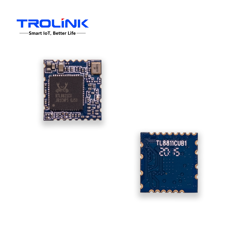 RTL8821CU 칩 듀얼 밴드 TL8821CUB 150M+433M pbs USB2.0 BLE 4.2 IPC OTT NVR DVB FPC DV WiFi 모듈 [TROLINK-22]