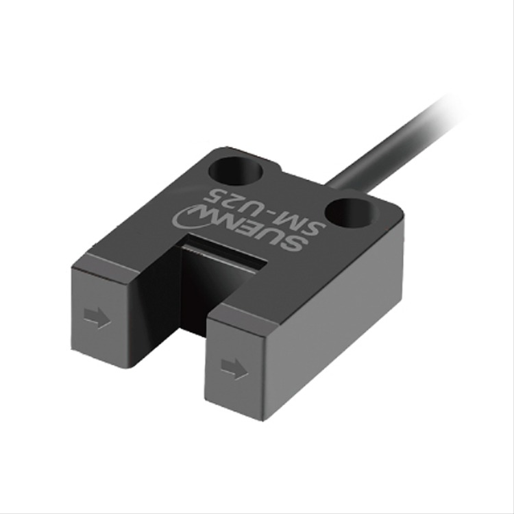 SM-U25P PNP DC 5-24V 슬롯형 광전 스위치 센서 원점 리미트 센서 선 길이 1M PM-U25P 대체 EE-SX951P [SUENW-30]
