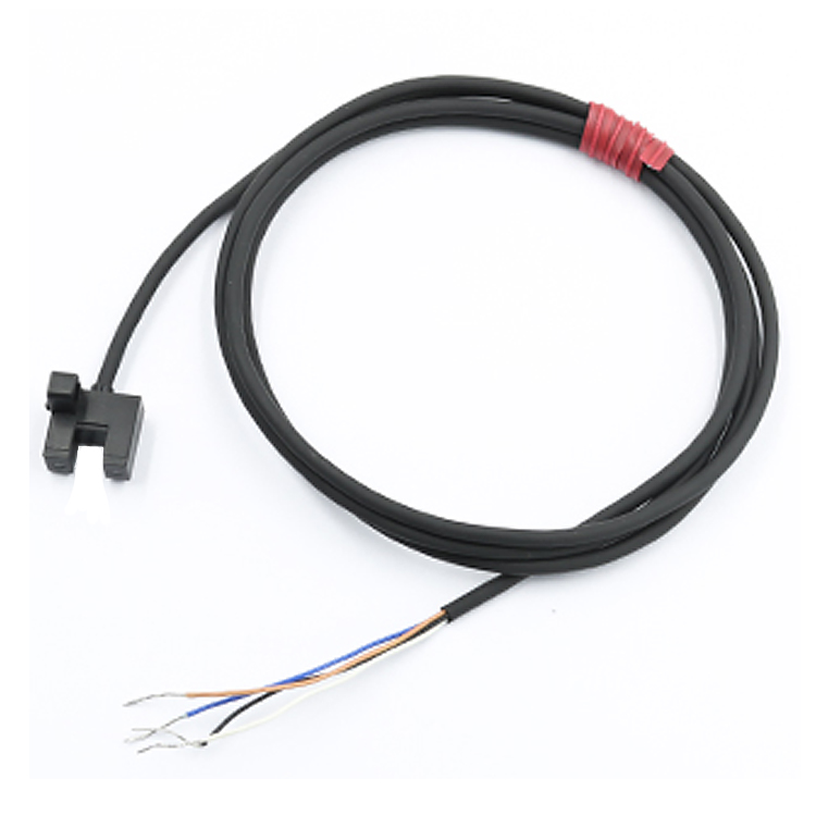 SM-R25P PNP DC 5-24V 슬롯형 광전 스위치 센서 원점 리미트 센서 선 길이 1M PM-R25P 대체 EE-SX951P [SUENW-32]