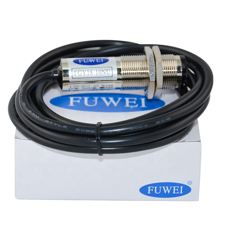 FGY18-10NU FGY18-10PU 원형 M18 금속 확산 반사 전기 눈 감지 거리 10CM 광전 센서 [FUWEI-03]